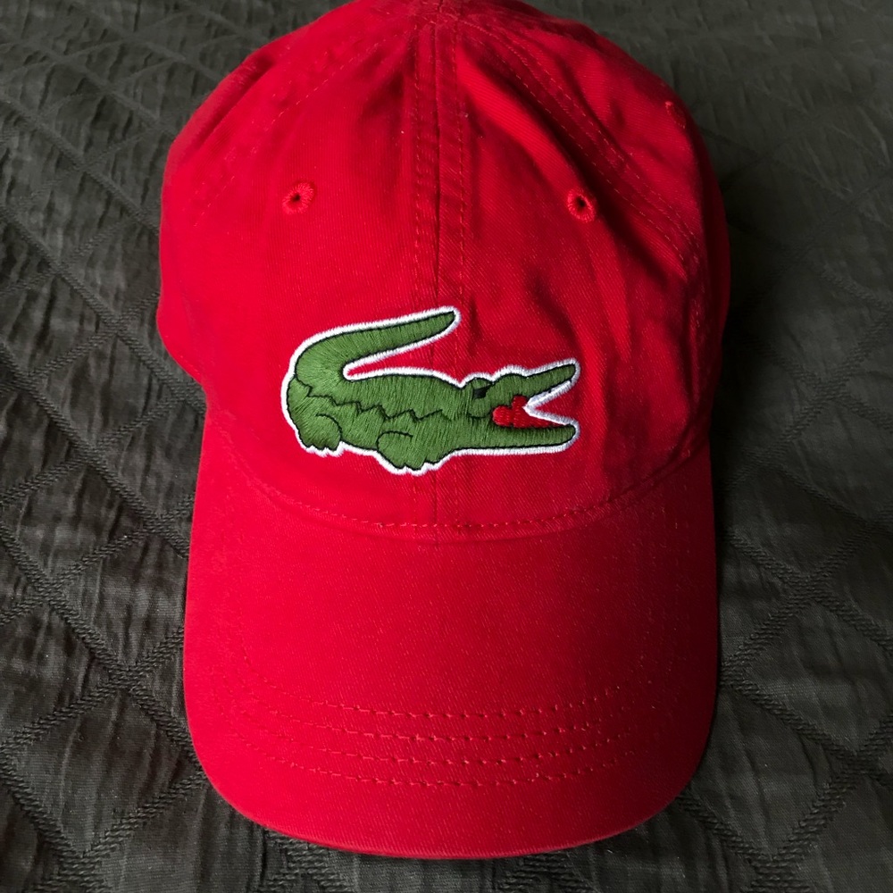 Lacoste baseball hat!